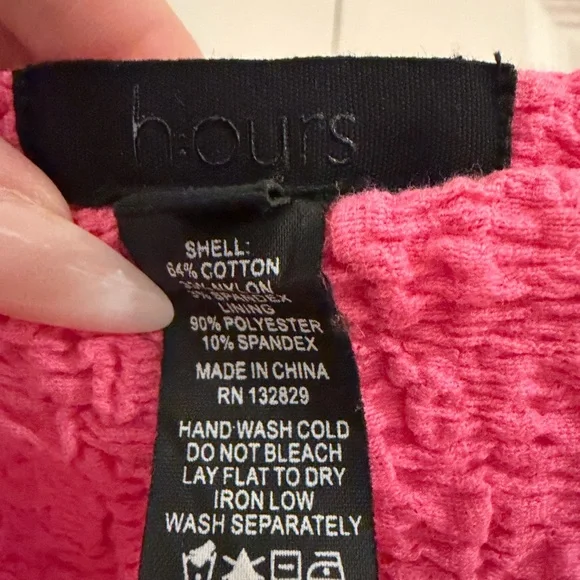 h:ours Vibrant Pink Mini Skirt - Picture 6 of 6